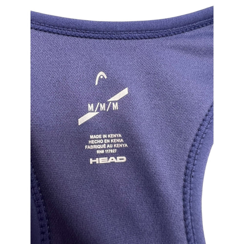 Head Women's Activewear Dress Racerback Royal‎ Blue Athleisure Medium M - Picture 5 of 7